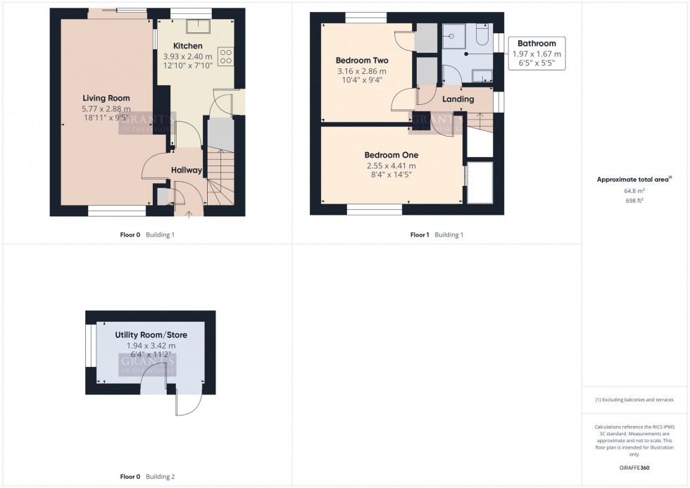 Floorplan for Malthouse Lane, Ashover, S45