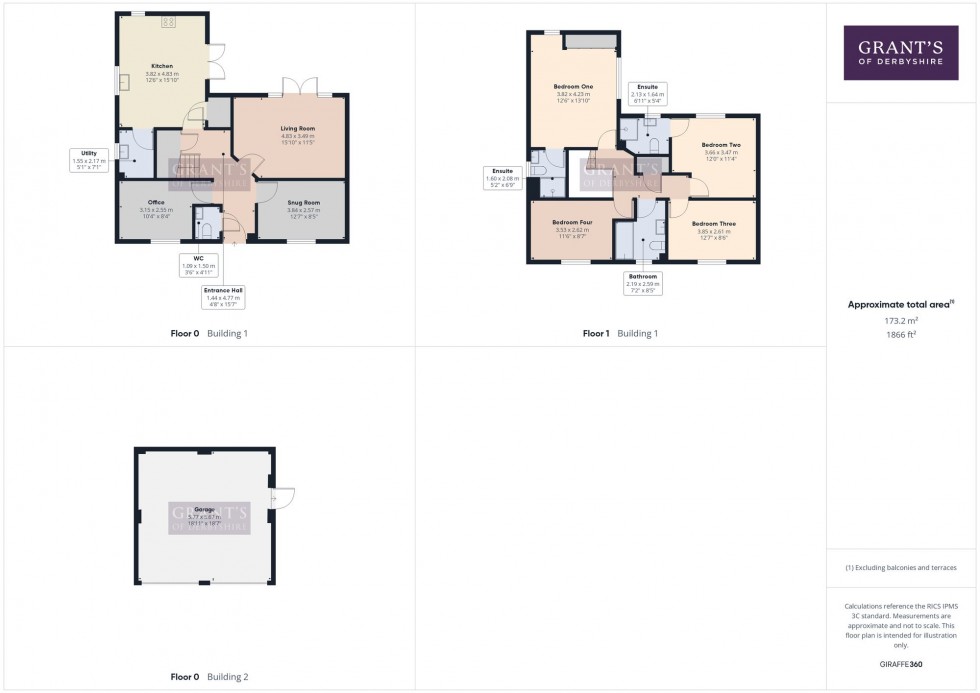 Floorplan for Pinewood Drive, Shirland, DE55