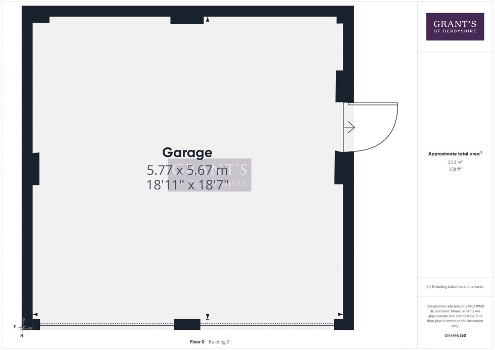 Floorplan for Pinewood Drive, Shirland, DE55