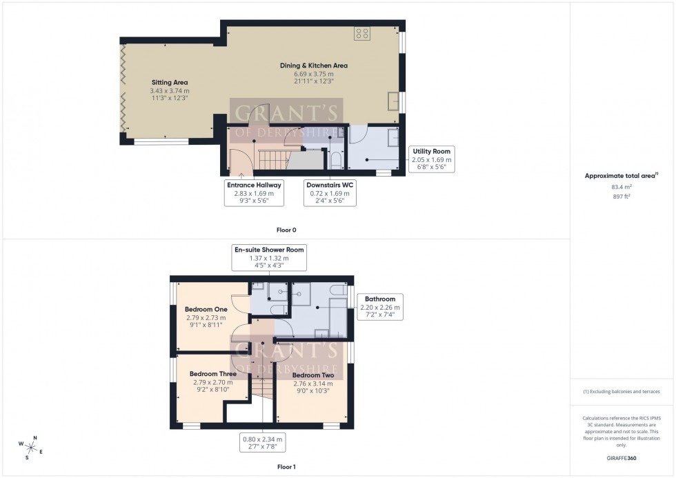 Floorplan for Church Street, Tansley, DE4