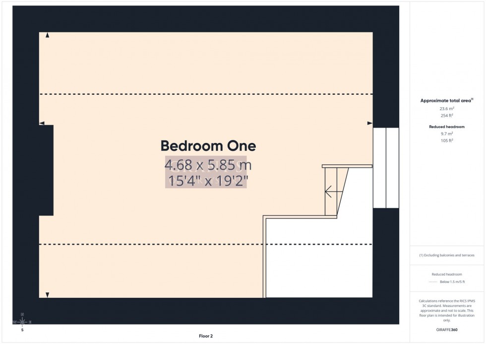 Floorplan for Church Lane, Ellastone, DE6