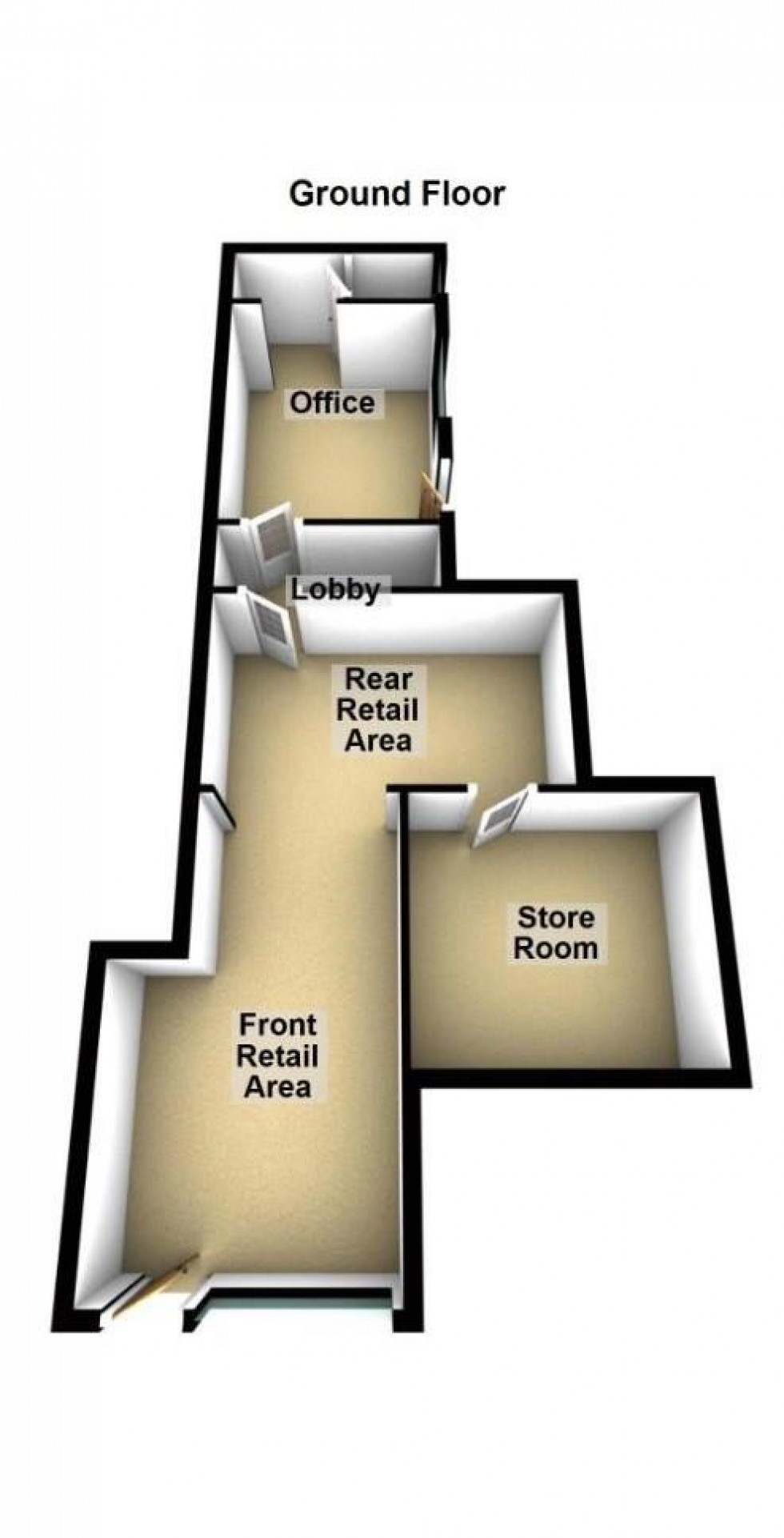 Floorplan for Market Place, Wirksworth, Matlock