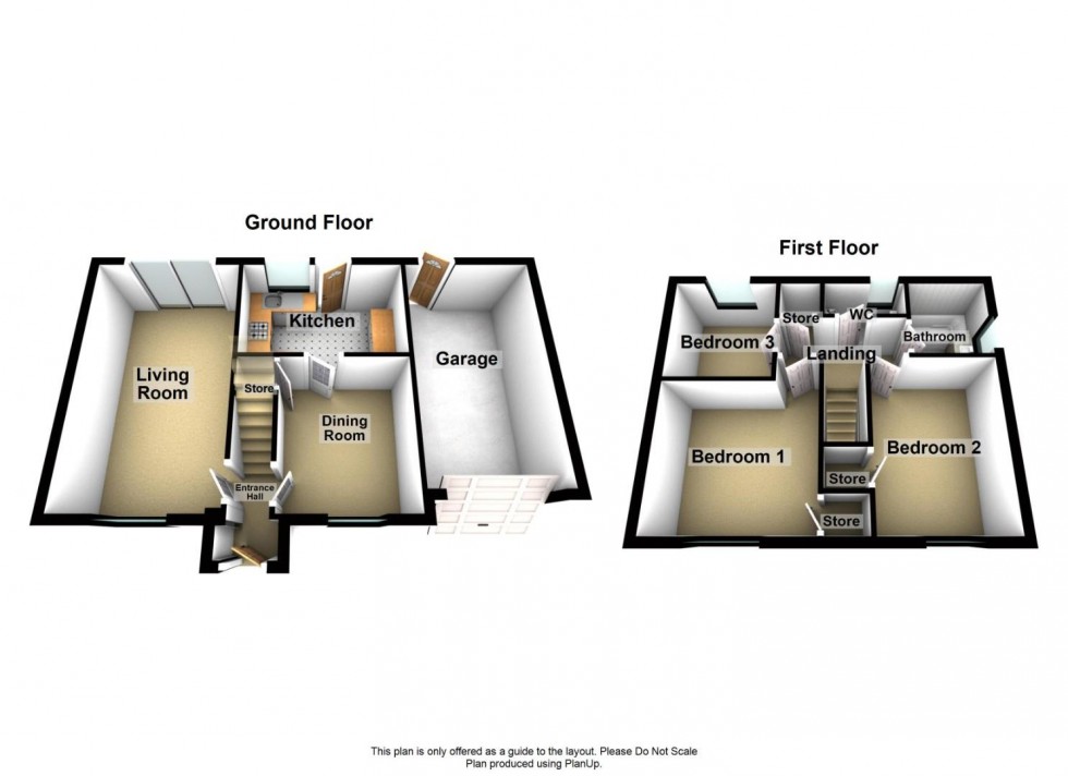 Floorplan for Allen Hill, Matlock