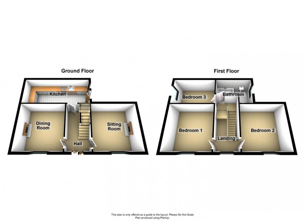 Floorplan for Bakewell Road, Matlock