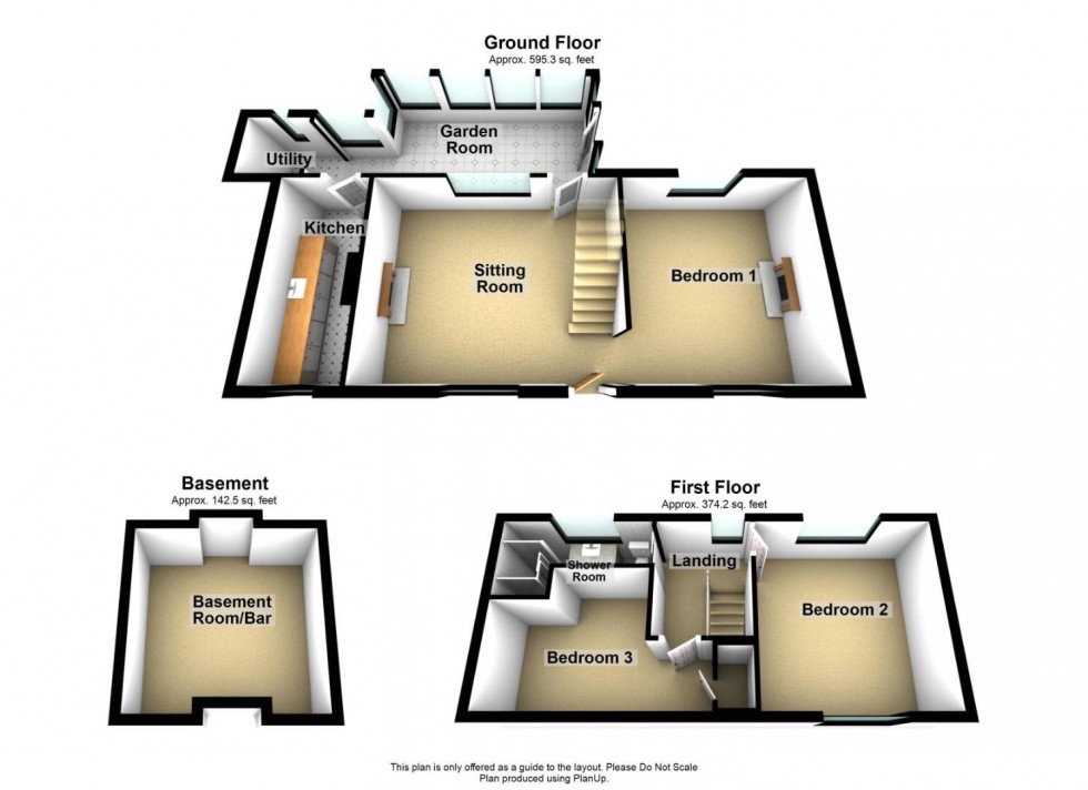 Floorplan for Ivy House, 25 Manor Road, South Wingfield