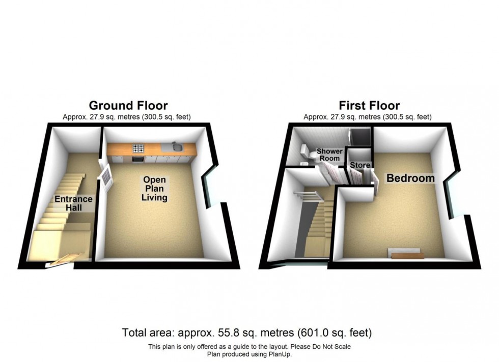 Floorplan for St. Johns Street, Wirksworth, Matlock