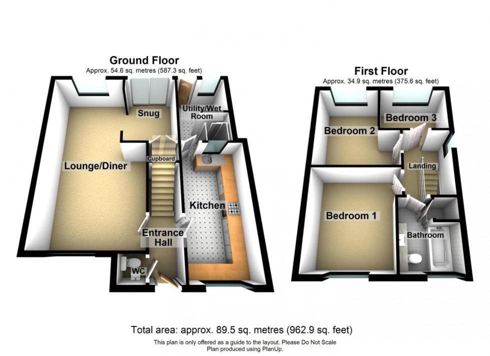 Floorplan for Yokecliffe Avenue, Wirksworth, Matlock