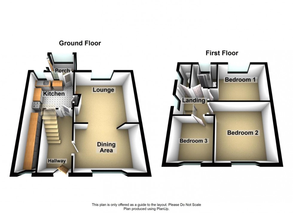 Floorplan for Mettesford, Matlock