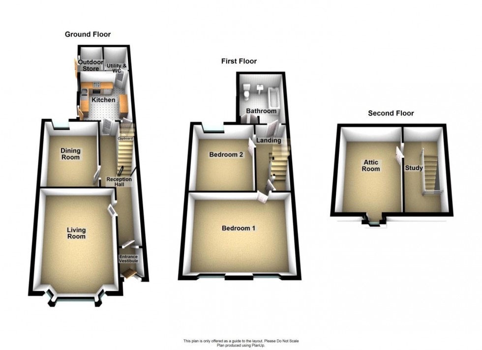 Floorplan for 46 Steeple Grange, Wirksworth