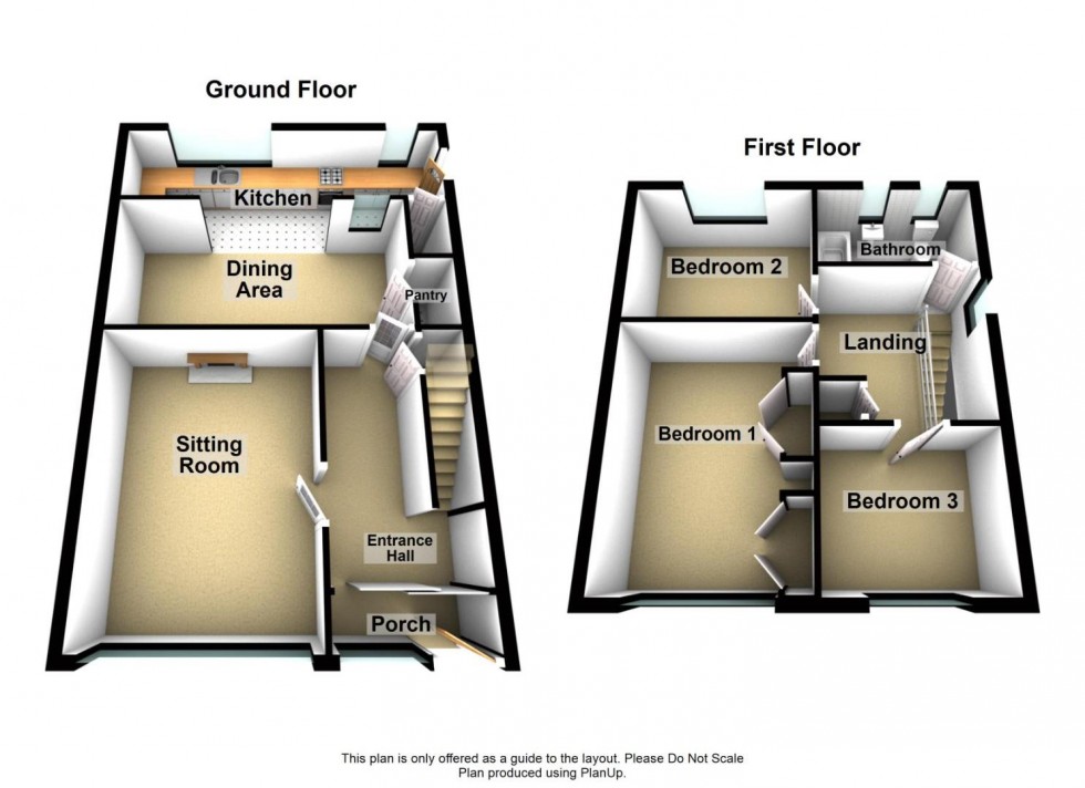 Floorplan for Mill Street, Belper