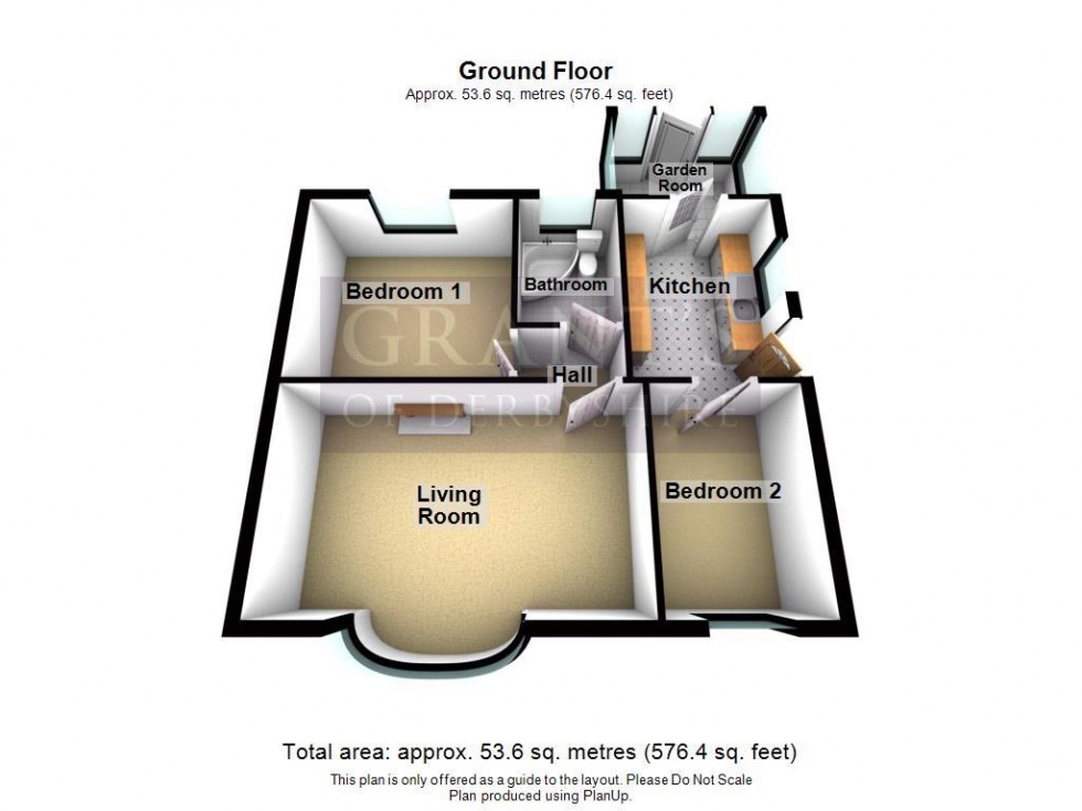 Floorplan for Yokecliffe Drive, Wirksworth