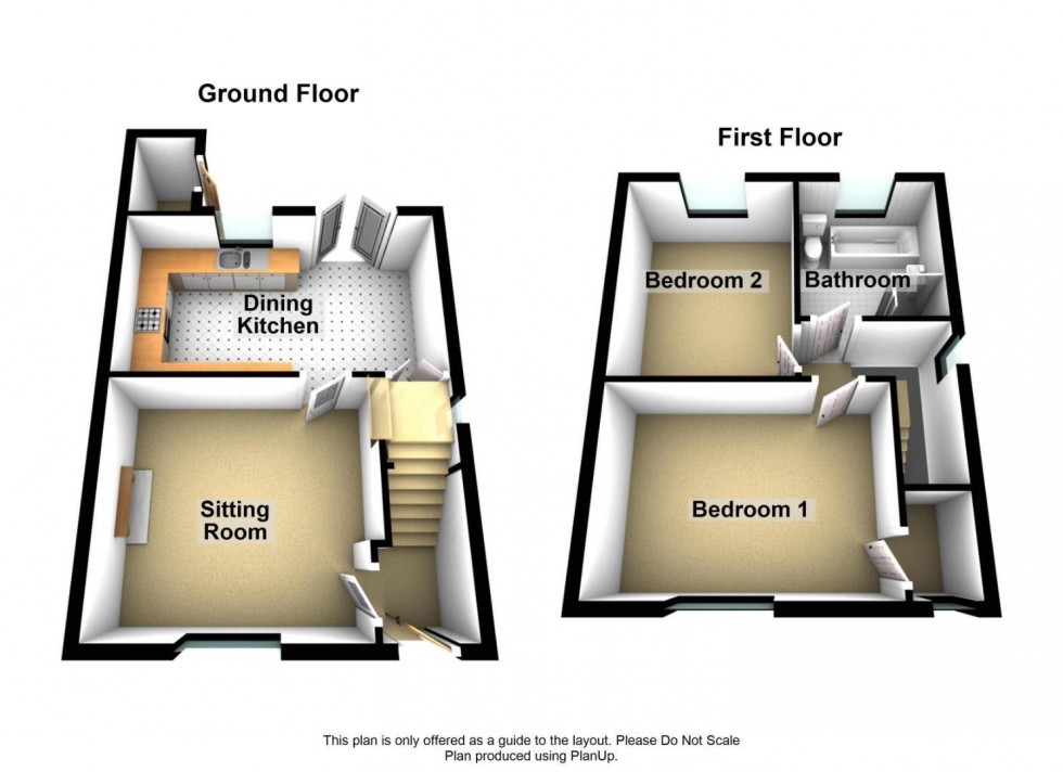 Floorplan for The Common, Crich, Matlock