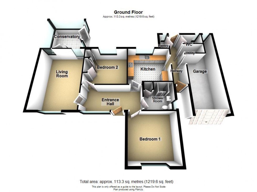 Floorplan for Conifers, 20 Summer Lane, Wirksworth, Matlock