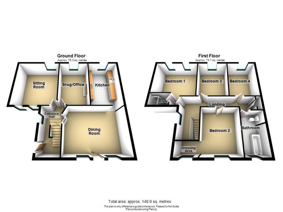 Floorplan for Hognaston, Ashbourne