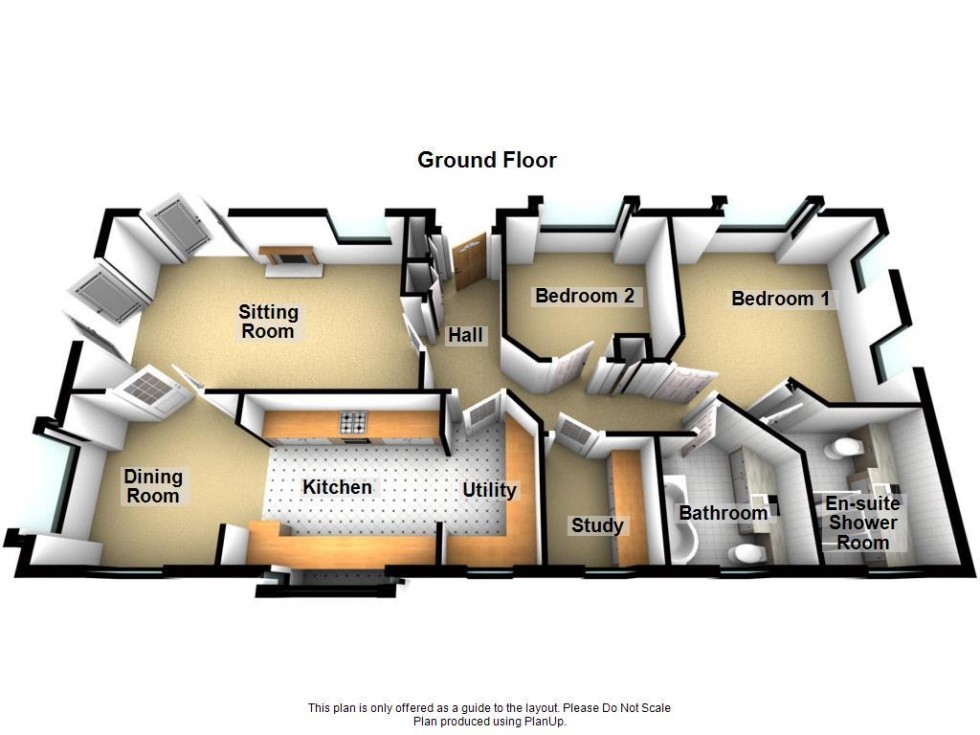 Floorplan for Lea Lane, Whatstandwell, Matlock