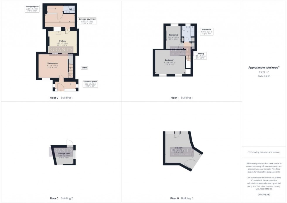 Floorplan for Bolehill Road, Bolehill, Wirksworth