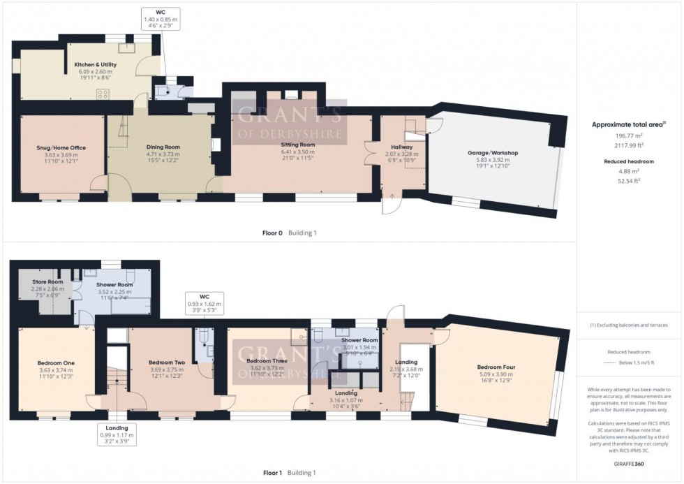 Floorplan for Main Road, Whatstandwell, Matlock