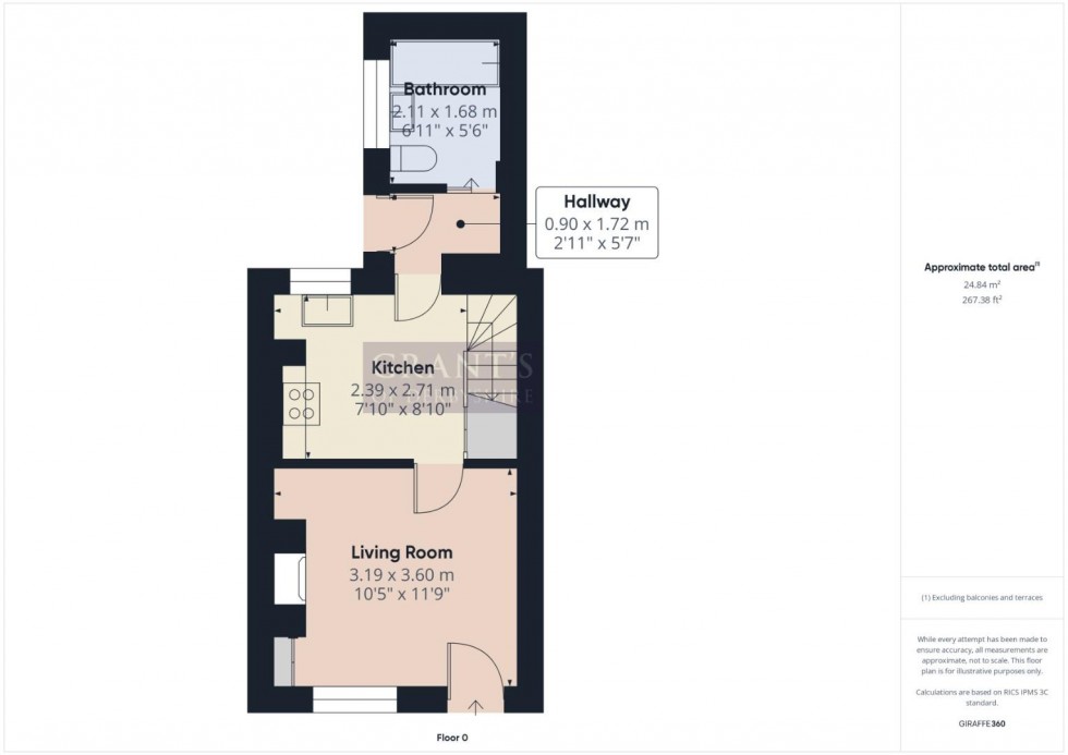Floorplan for Ember Lane, Bonsall, Nr Matlock