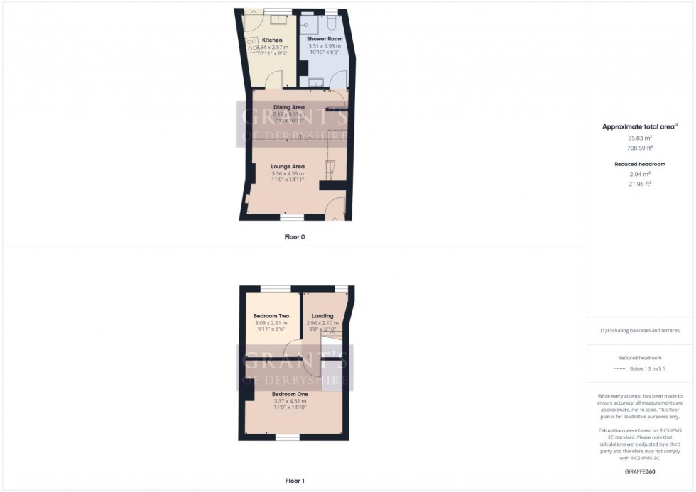 Floorplan for Greenhill, Wirksworth, Matlock