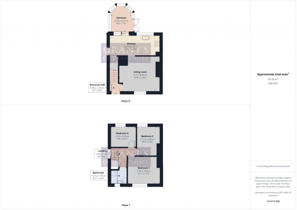 Floorplan for King Street, Middleton-by-Wirksworth
