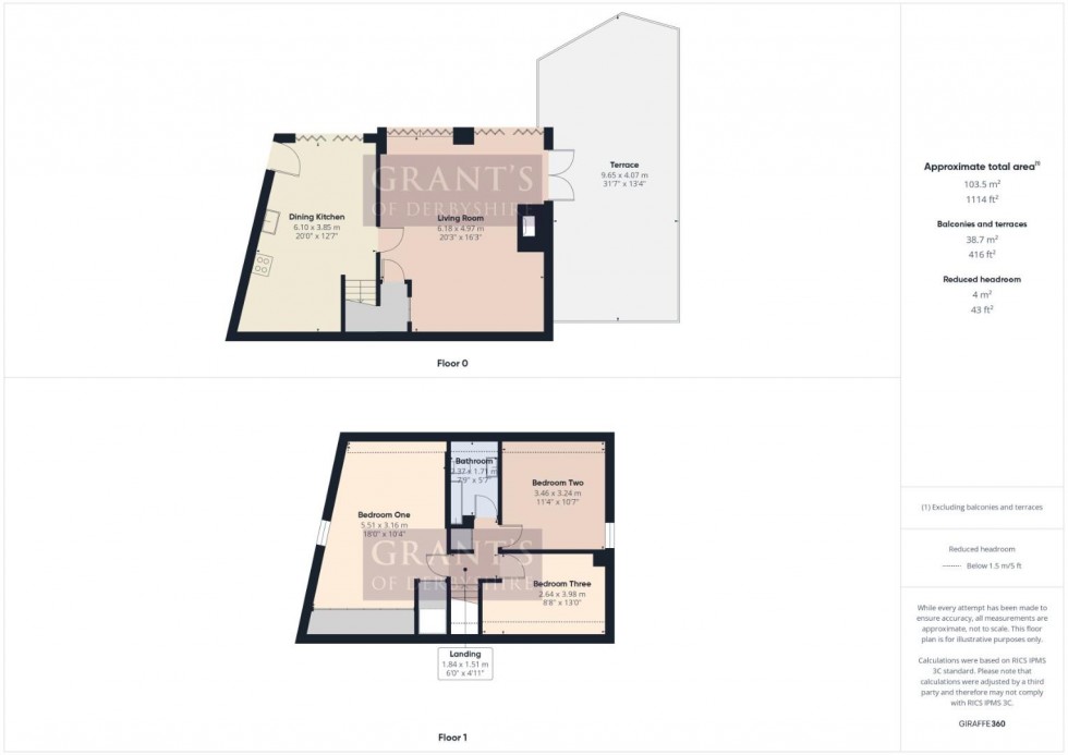 Floorplan for Ashleyhay, Wirksworth, Matlock