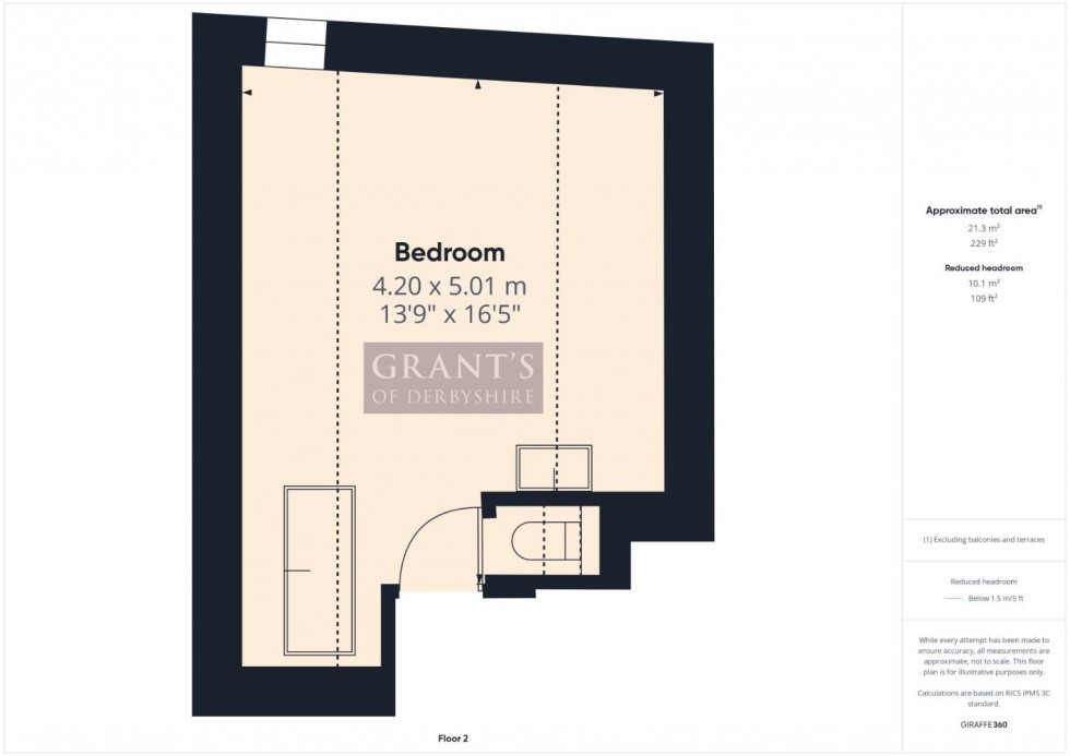 Floorplan for The Mires, Birchover, Matlock