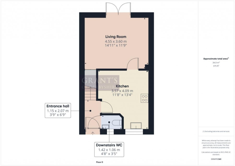 Floorplan for Broadacre Way, Tibshelf, Alfreton