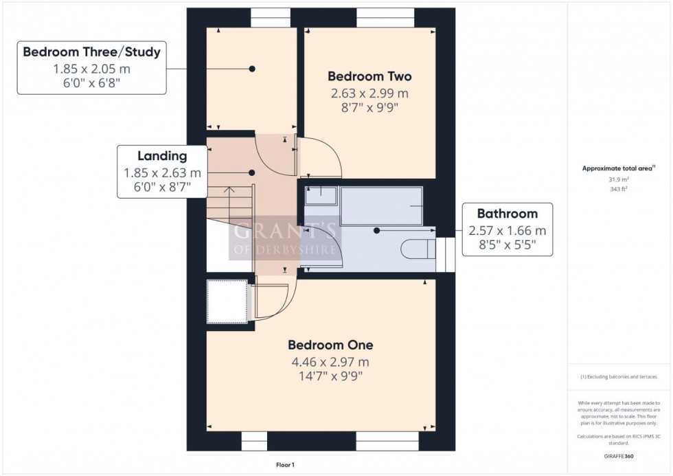 Floorplan for Broadacre Way, Tibshelf, Alfreton