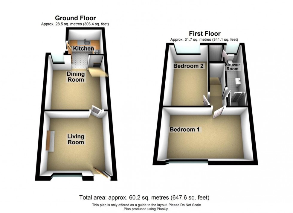 Floorplan for Swanwick Road, Leabrooks, Alfreton