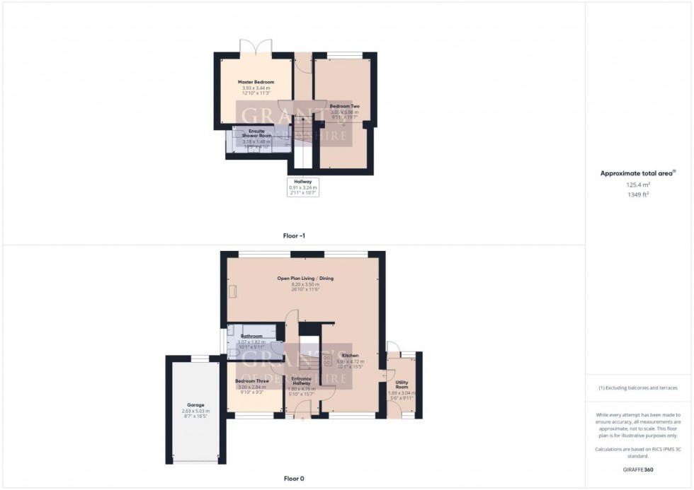 Floorplan for Intake Lane, Cromford,