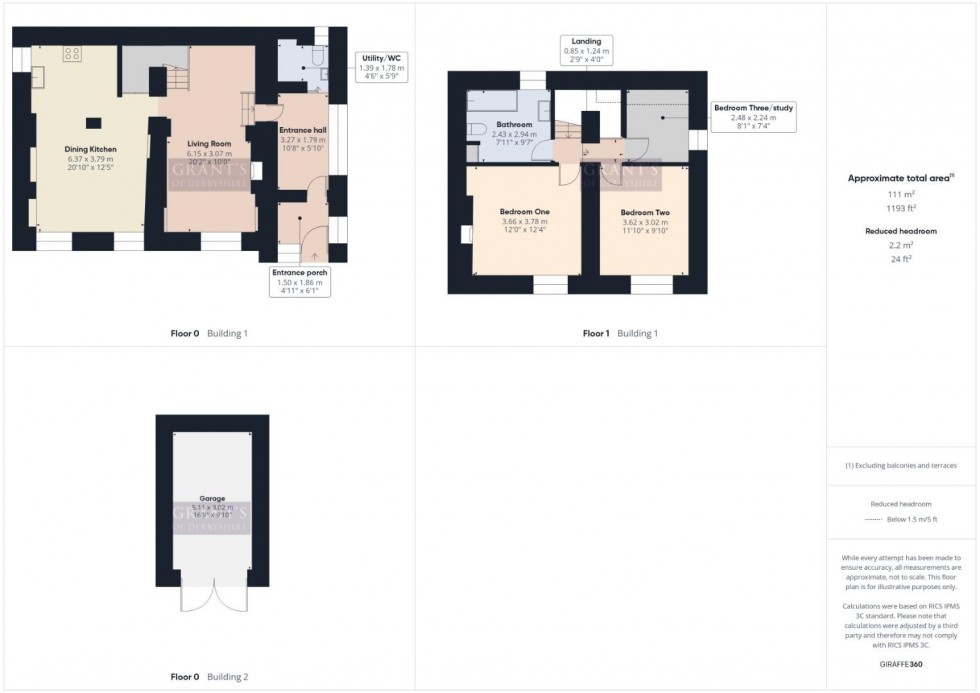 Floorplan for Duke Street, Middleton by Wirksworth, Matlock