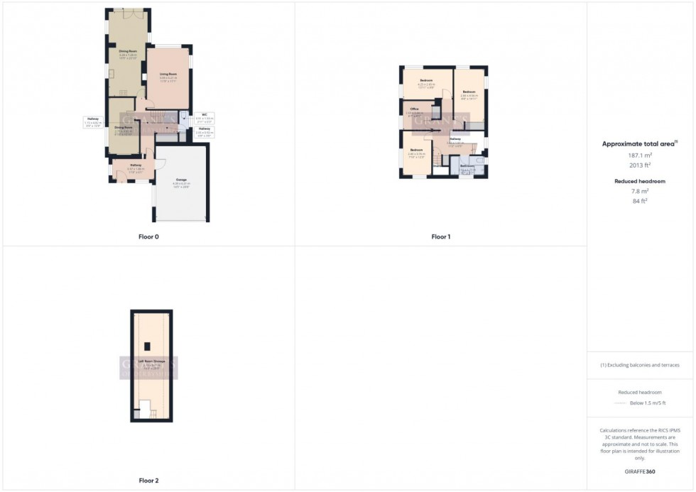 Floorplan for Stoneleigh, 17 Summer Lane, Wirksworth