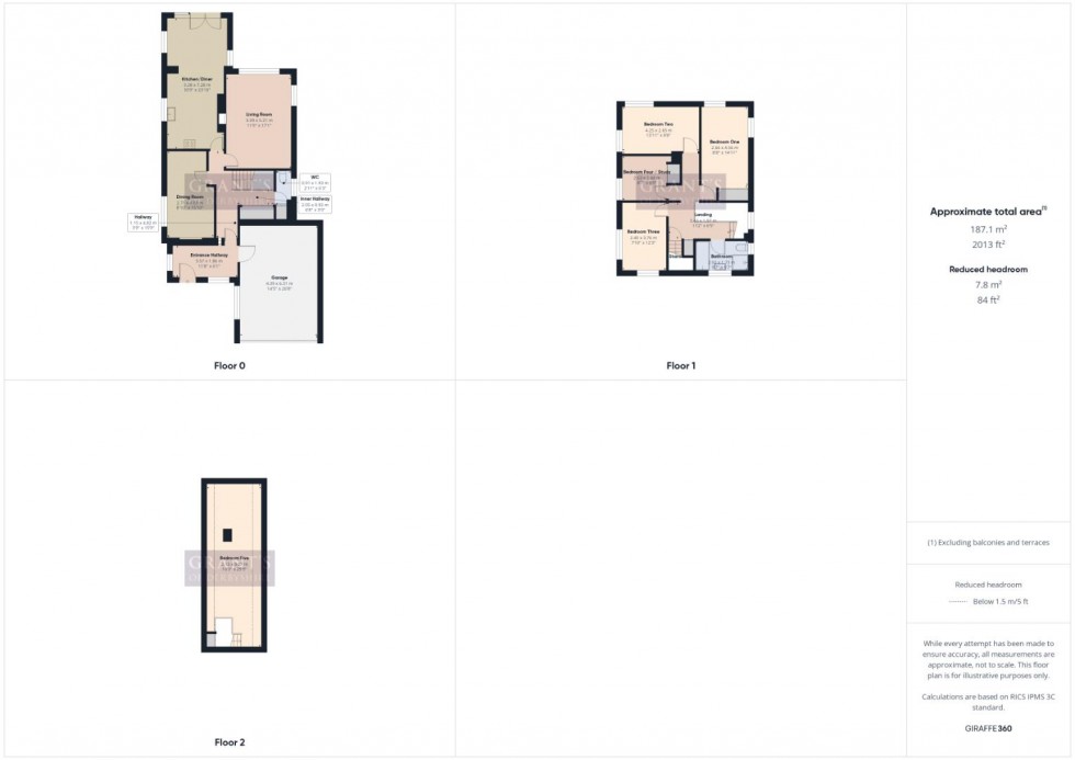 Floorplan for Stoneleigh, 17 Summer Lane, Wirksworth