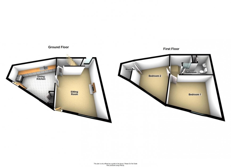 Floorplan for Saddlers Cottage, North End, Wirksworth, Matlock