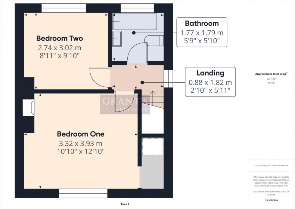 Floorplan for Pocknedge Lane, Holymoorside, Chesterfield