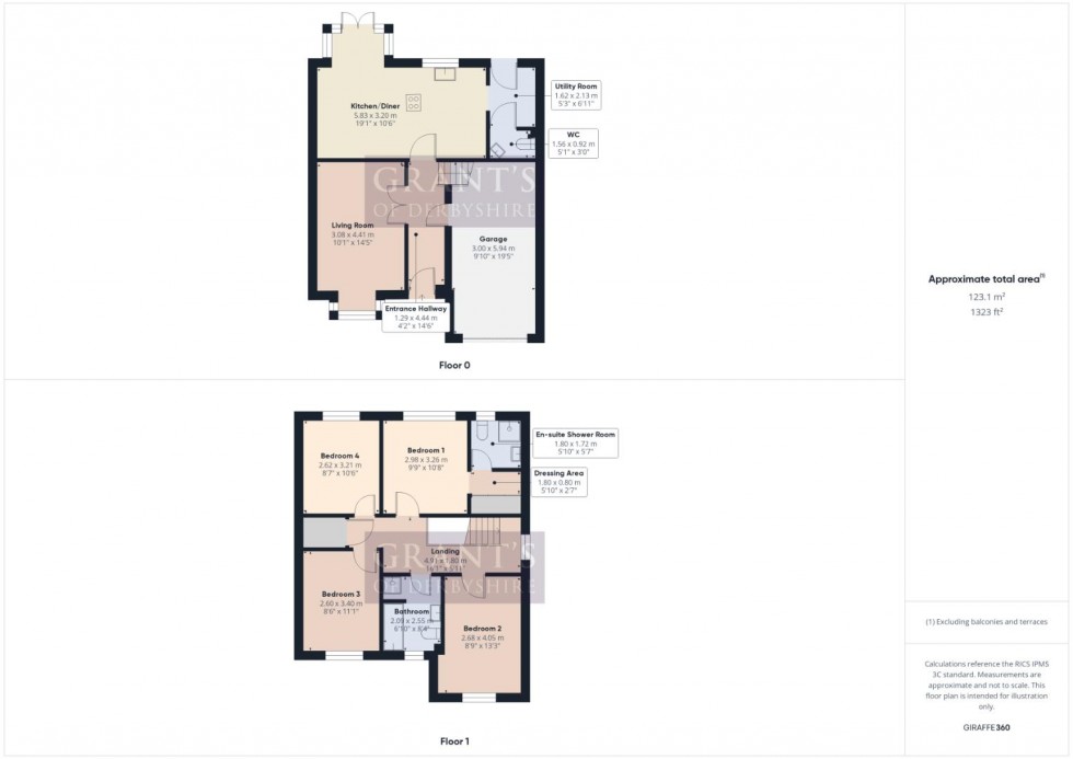 Floorplan for Coalburn Crescent, Crich, DE4 5QB
