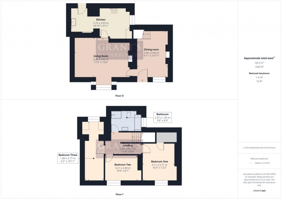 Floorplan for Main Street, Kniveton, Ashbourne
