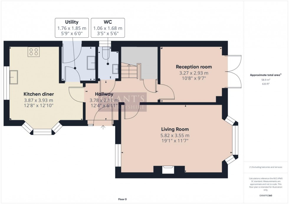 Floorplan for Hillcrest, Matlock