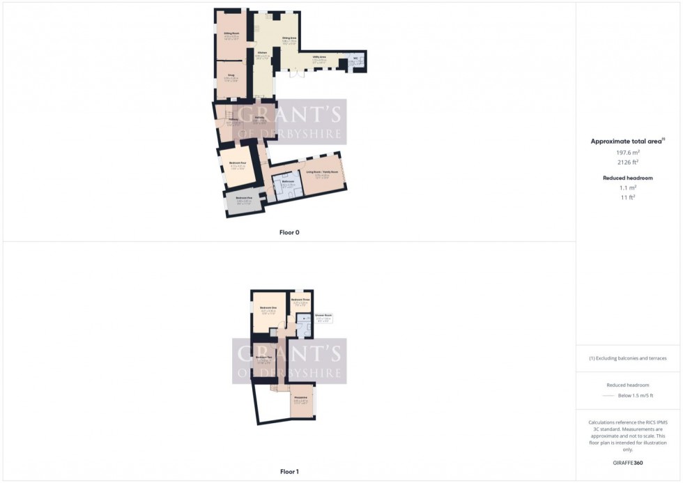 Floorplan for Starkholmes Road, Starkholmes, Matlock