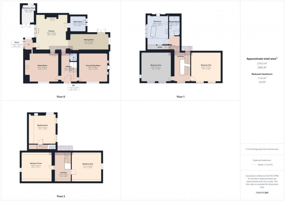 Floorplan for Rood Lane, Idridgehay, Belper