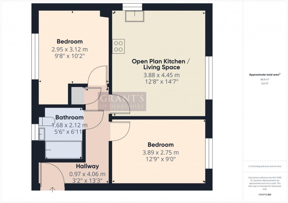 Floorplan for Cromford Road, Wirksworth, Matlock