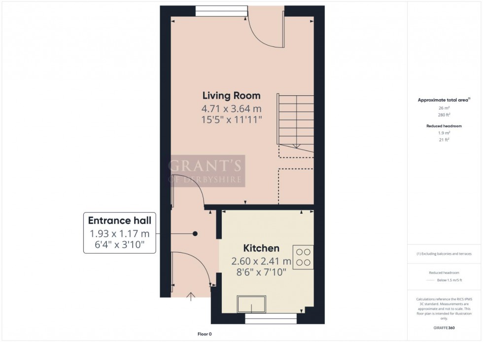 Floorplan for Victoria Hall Gardens, Matlock