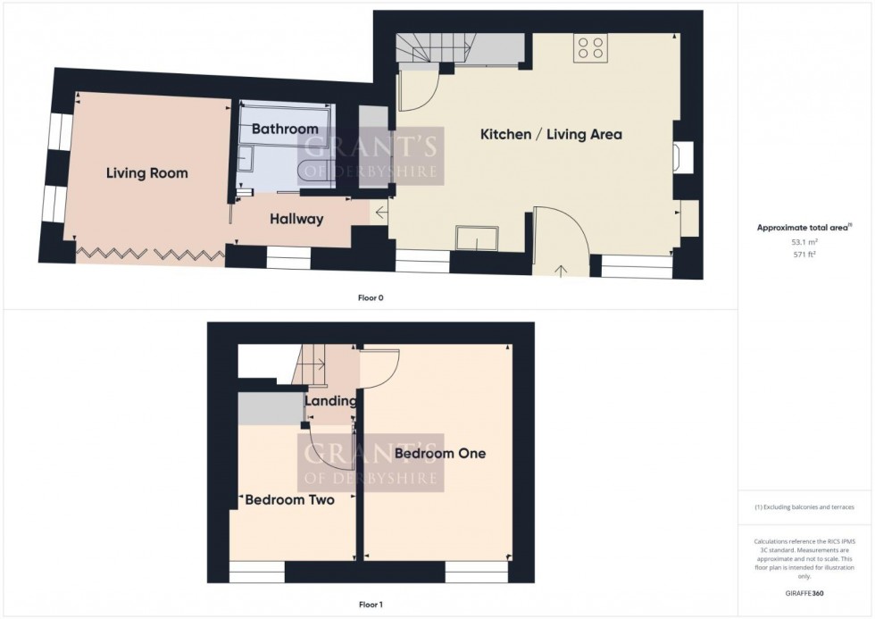 Floorplan for Greenhill, Wirksworth