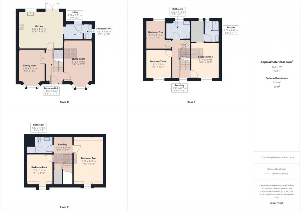 Floorplan for Bentley Bridge Road, Matlock