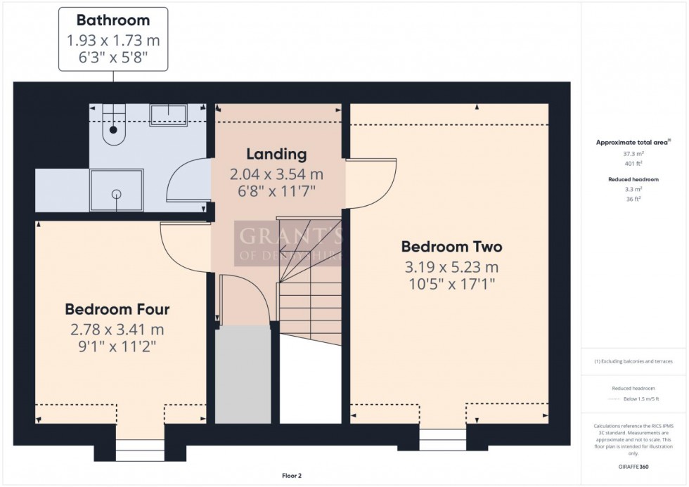 Floorplan for Bentley Bridge Road, Matlock
