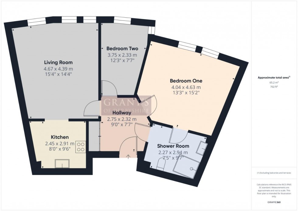 Floorplan for St. John Street, Wirksworth
