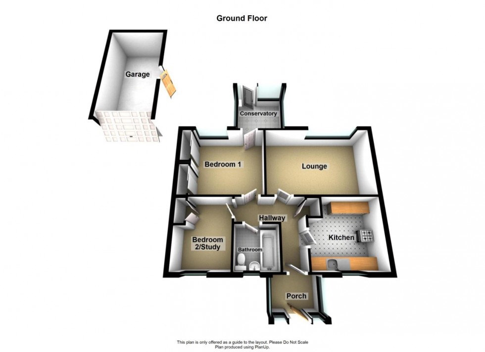 Floorplan for Yokecliffe Drive, Wirksworth