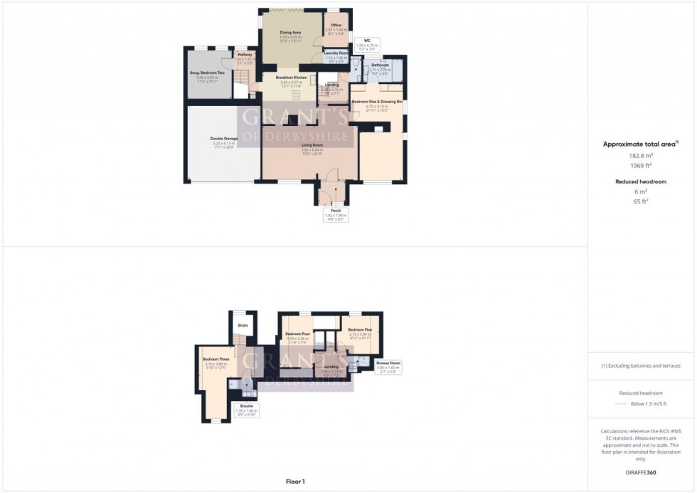 Floorplan for Alders Lane, Tansley, Matlock