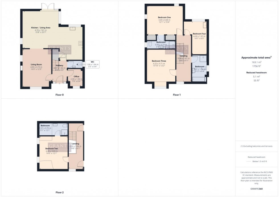 Floorplan for Drabbles Road, Matlock