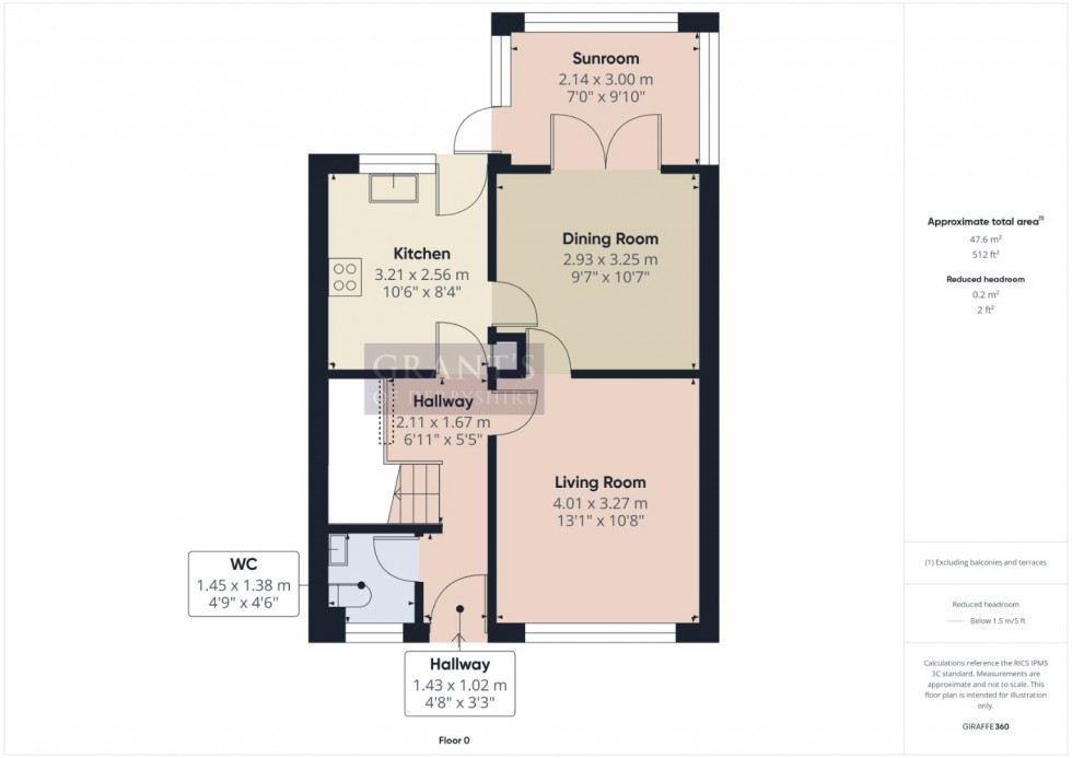 Floorplan for Malthouse Close, Wirksworth, Matlock